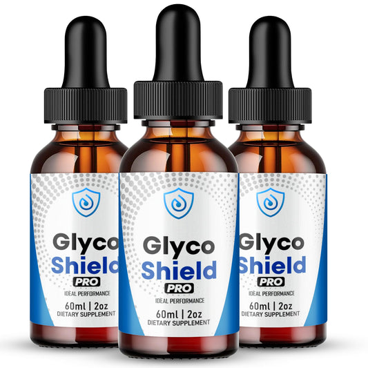 IDEAL PERFORMANCE Glyco Shield Drops bottle ready for daily energy support.