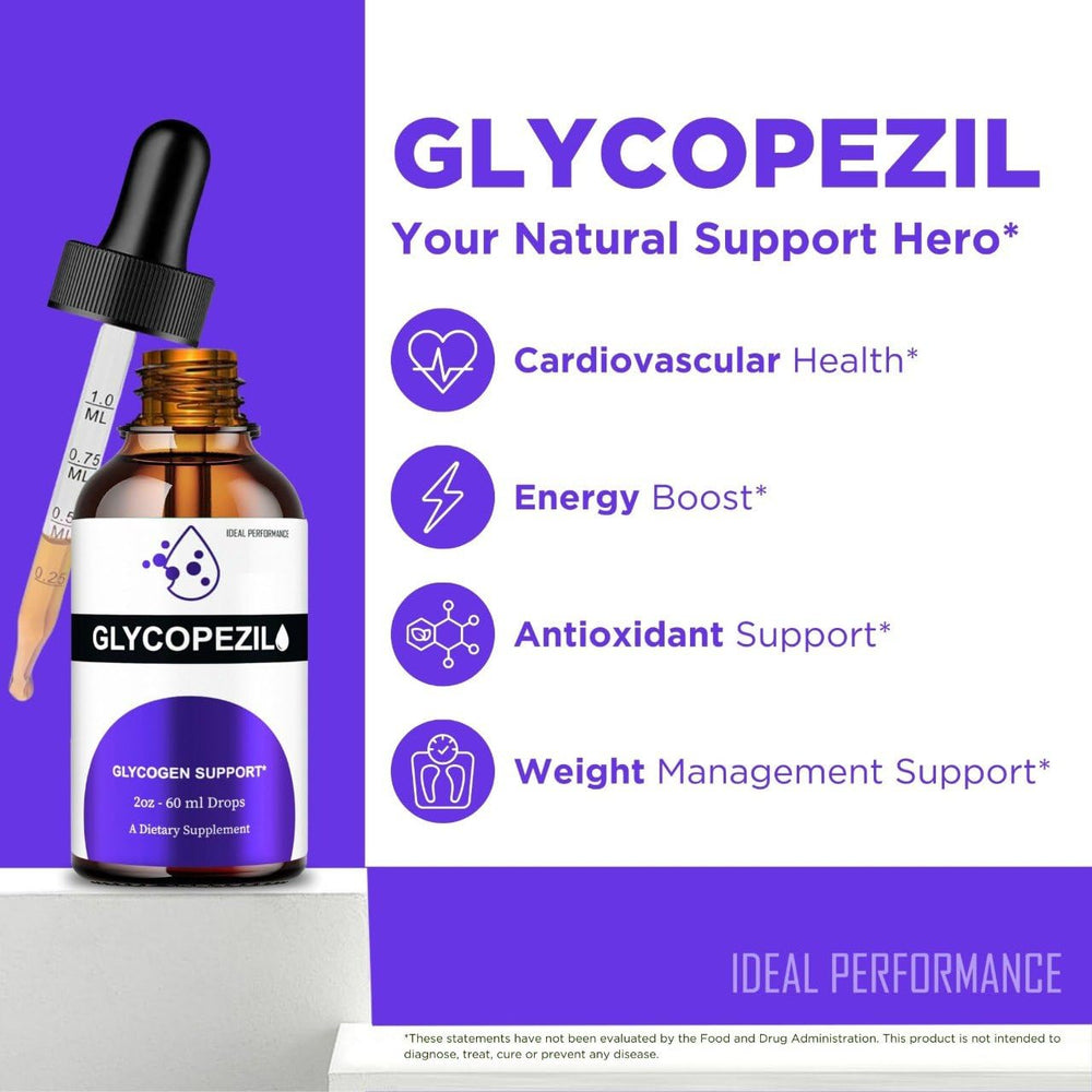Close-up of Glycopezil Drops dispense releasing a drop into water