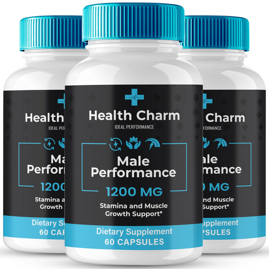 IDEAL PERFORMANCE Health Charm bottle pour for easy daily use.