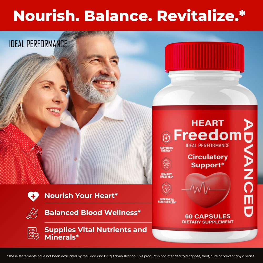 IDEAL PERFORMANCE Heart Freedom 2-pack box shows value and convenience.