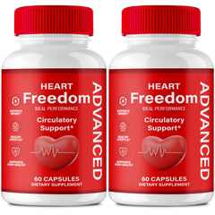 IDEAL PERFORMANCE Heart Freedom Capsules bottle front for daily energy support.