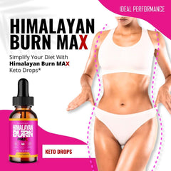 IDEAL PERFORMANCE Himalayan Burn Drops Max travel-pack demonstrating on-the-go wellness