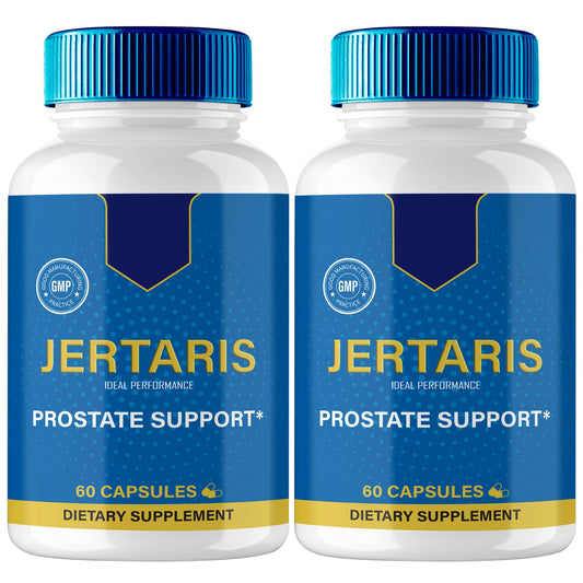 IDEAL PERFORMANCE Jertaris bottle label with all natural formula for daily wellness