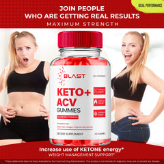 IDEAL PERFORMANCE Keto ACV Gummies serving pour illustrating daily portion