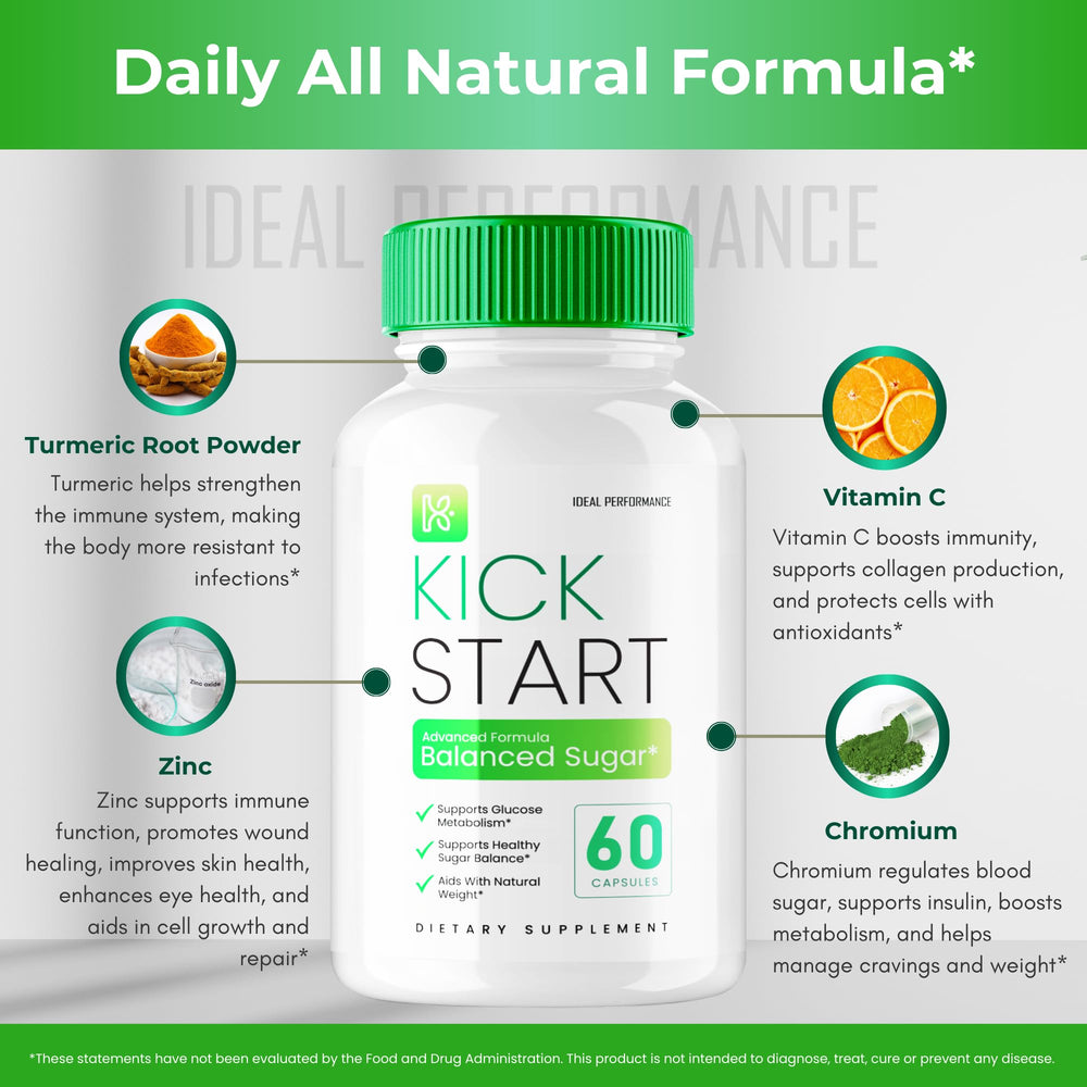 IDEAL PERFORMANCE Kick Start daily-use scene with water for balance support