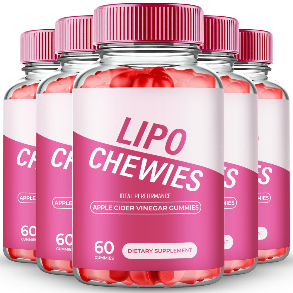 IDEAL PERFORMANCE Lipo Chewies Brazilian gummies packaging for on-the-go daily use