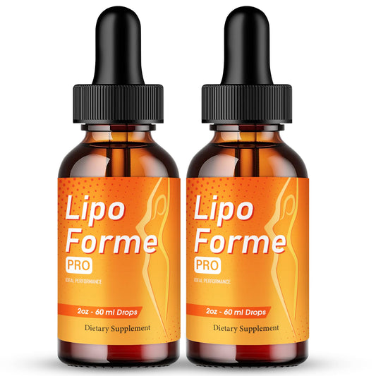 IDEAL PERFORMANCE LipoForme Drops bottle front showing keto-friendly energy support.