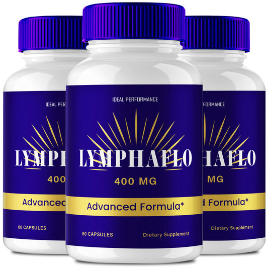 IDEAL PERFORMANCE LymphaFlo bottle front view may support healthy circulation.