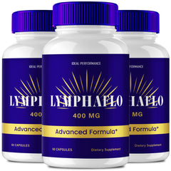 IDEAL PERFORMANCE LymphaFlo bottle front view may support healthy circulation.