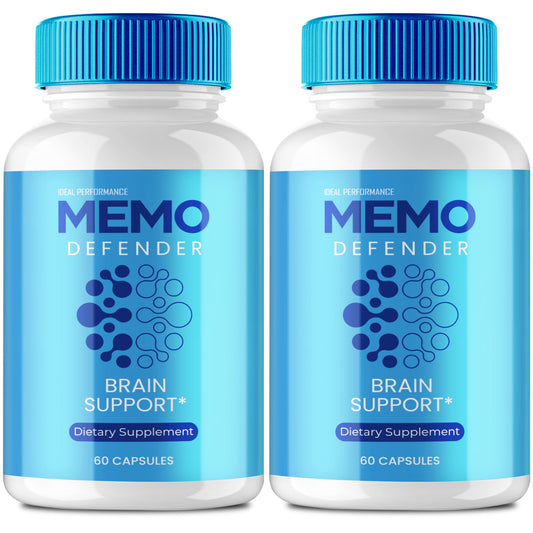IDEAL PERFORMANCE Memo Defender bottle front for daily memory support