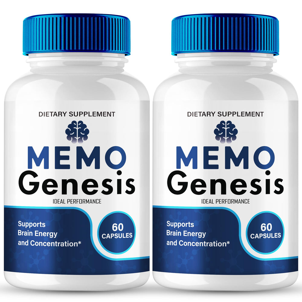 IDEAL PERFORMANCE Memo Genesis bottle front for daily brain support
