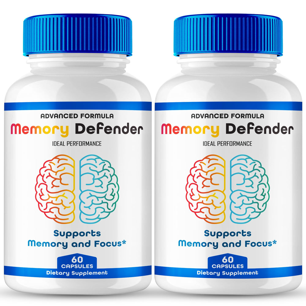 IDEAL PERFORMANCE Memory Defender capsules in bottle support daily cognitive function.