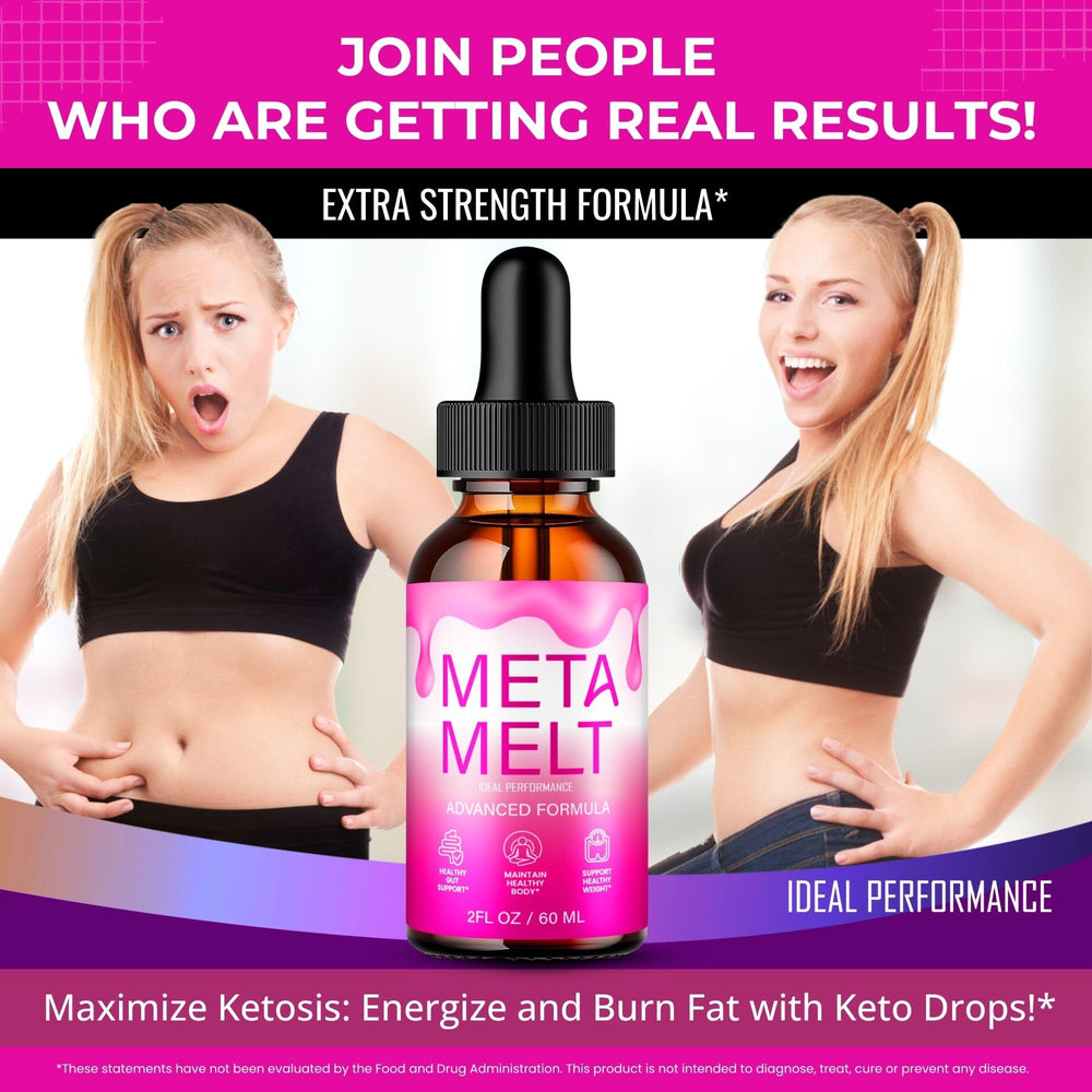 IDEAL PERFORMANCE Meta Melt Drops on-the-go setup for busy, active lifestyles.