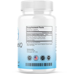 IDEAL PERFORMANCE Neuro Boost IQ pills close-up highlighting convenient cognitive energy use