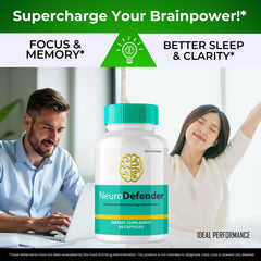 IDEAL PERFORMANCE Neuro Defender 3-pack offering convenient daily capsules for consistency