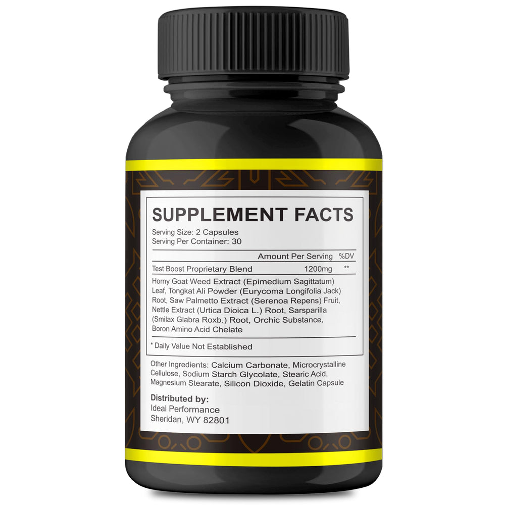 IDEAL PERFORMANCE Nordic Power Pills bottle pour for quick on-the-go energy.