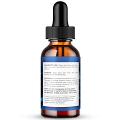 Closeup of NuNerve label highlighting ingredients and usage from IDEAL PERFORMANCE.