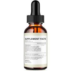 IDEAL PERFORMANCE Nutri Derma Guard Drops label highlights premium all-natural formula.
