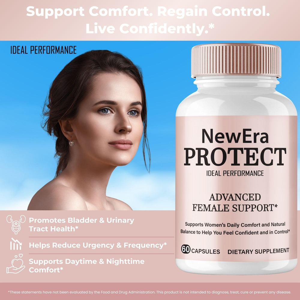 IDEAL PERFORMANCE Overall health and wellness vitamins for womens bottle with label highlights maximum strength