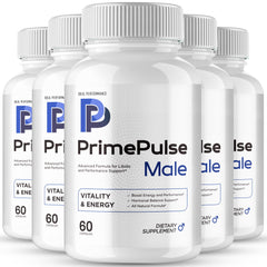 IDEAL PERFORMANCE Prime Pulse capsules in bottle for easy daily use.