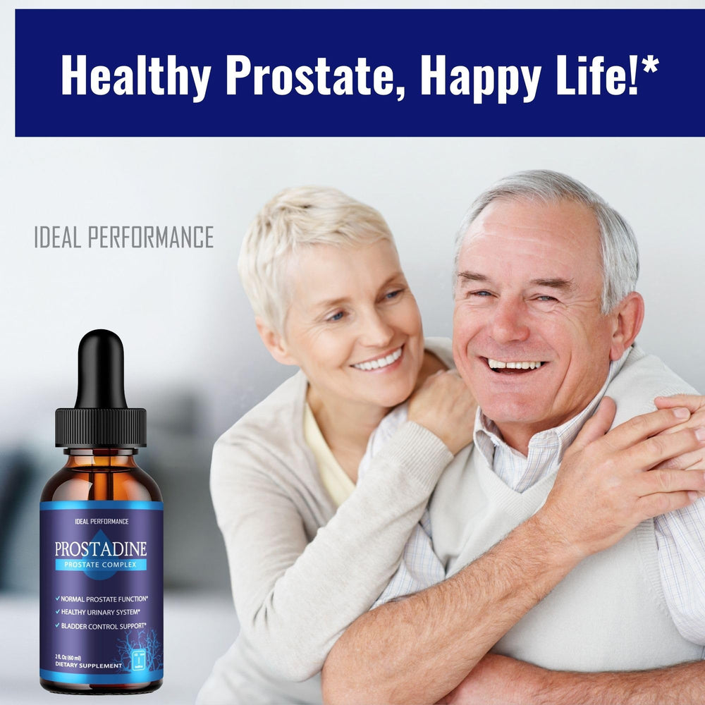 IDEAL PERFORMANCE Prostadine Drops 6-pack packaging for value.