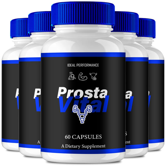 IDEAL PERFORMANCE ProstaVital for Men bottle for daily wellness.