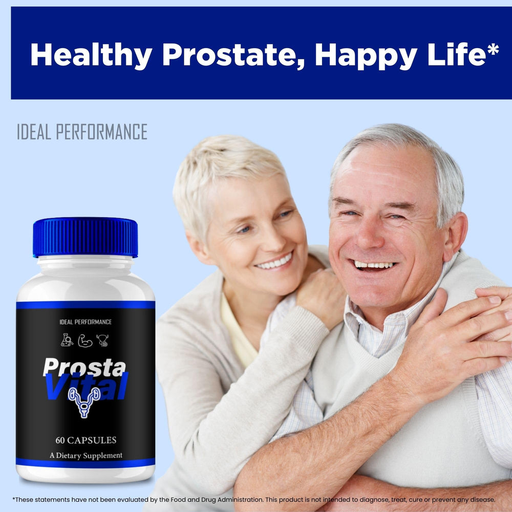 IDEAL PERFORMANCE ProstaVital for men's daily wellness use cases.