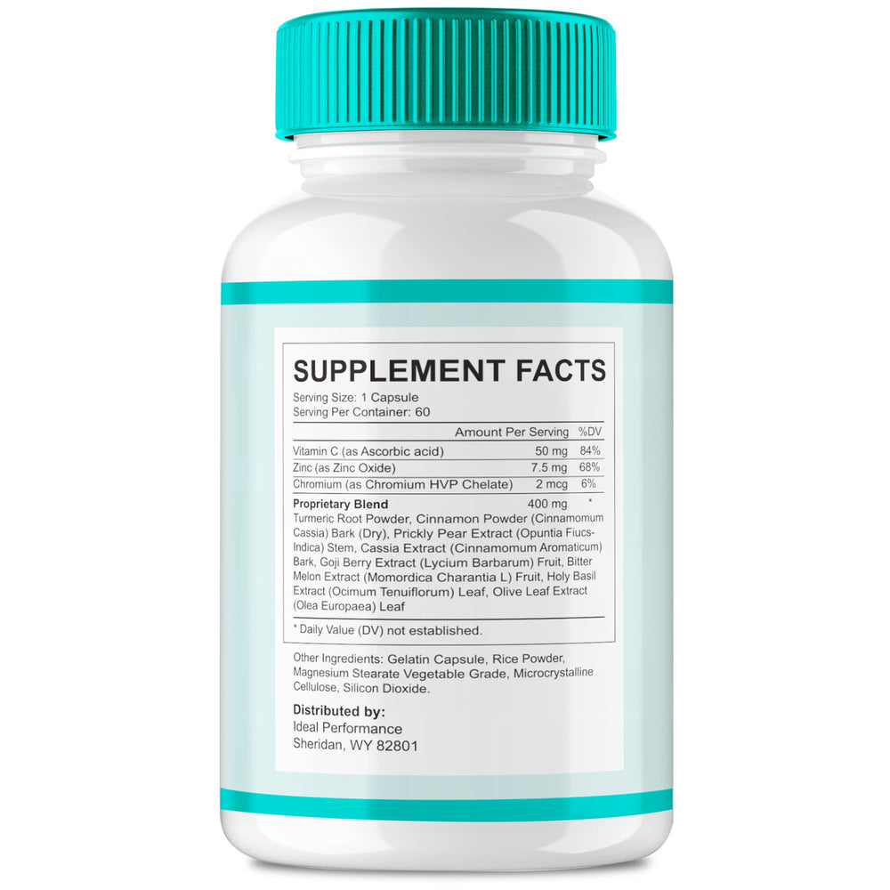 IDEAL PERFORMANCE Revital Capsules pour illustrating easy daily intake
