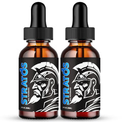 IDEAL PERFORMANCE Stratos Drops bottle front for daily stamina support.