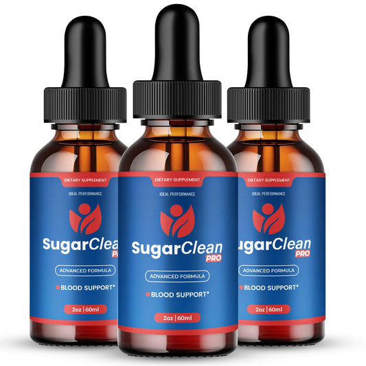 IDEAL PERFORMANCE Sugar Clean Pro Drops bottle front shows premium formula for daily support