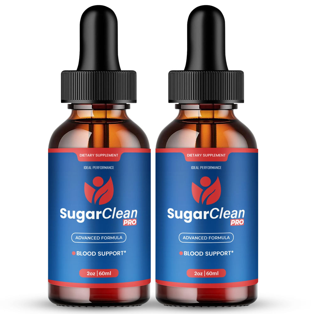 IDEAL PERFORMANCE Sugar Clean Pro Drops bottle showing all-natural formulation for circulation support.