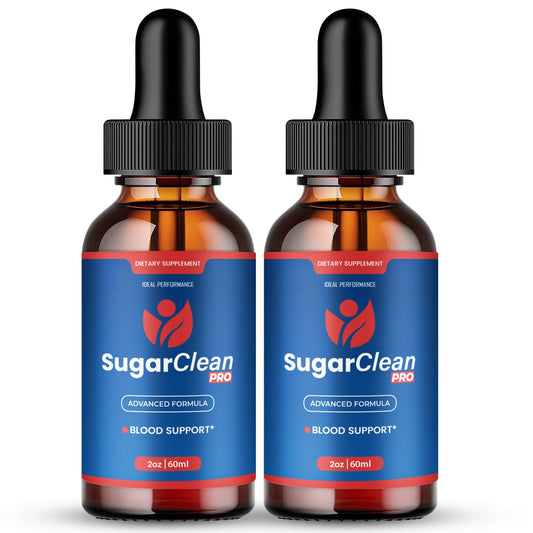 IDEAL PERFORMANCE Sugar Clean Pro Drops bottle showing all-natural formulation for circulation support.