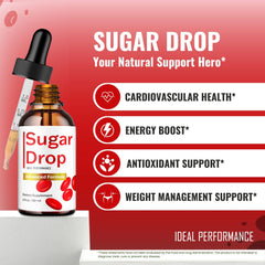 IDEAL PERFORMANCE Sugar Drops label emphasizes all-natural ingredients