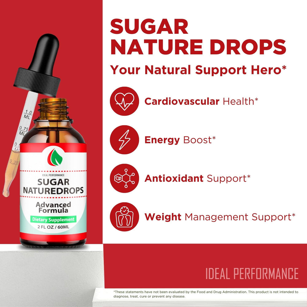 IDEAL PERFORMANCE Sugar Nature Drops five-pack box emphasizes value