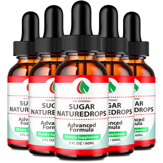 IDEAL PERFORMANCE Sugar Nature Drops bottle front view for daily wellness