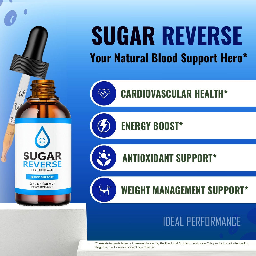 IDEAL PERFORMANCE Sugar Reverse Drops official formula packaging indicating quality.