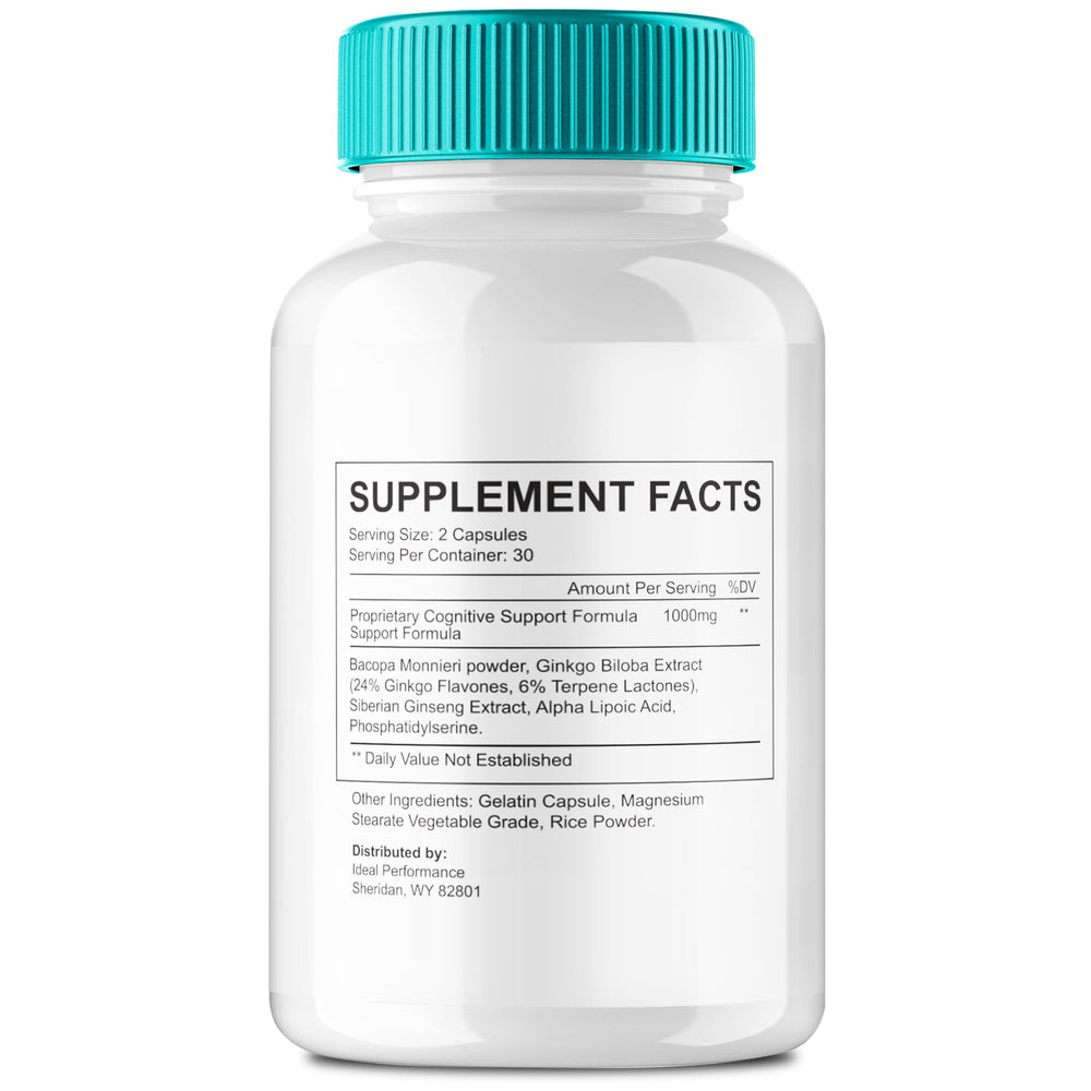 IDEAL PERFORMANCE Tiworlde Memory Boost capsules pack highlighting convenience and value