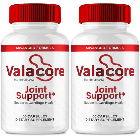 IDEAL PERFORMANCE Valacore pills pack front view highlighting joint support packaging