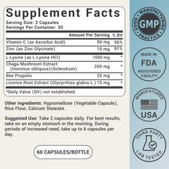 Ideal Wellness GMP-compliant facility label indicating quality manufacturing standards.
