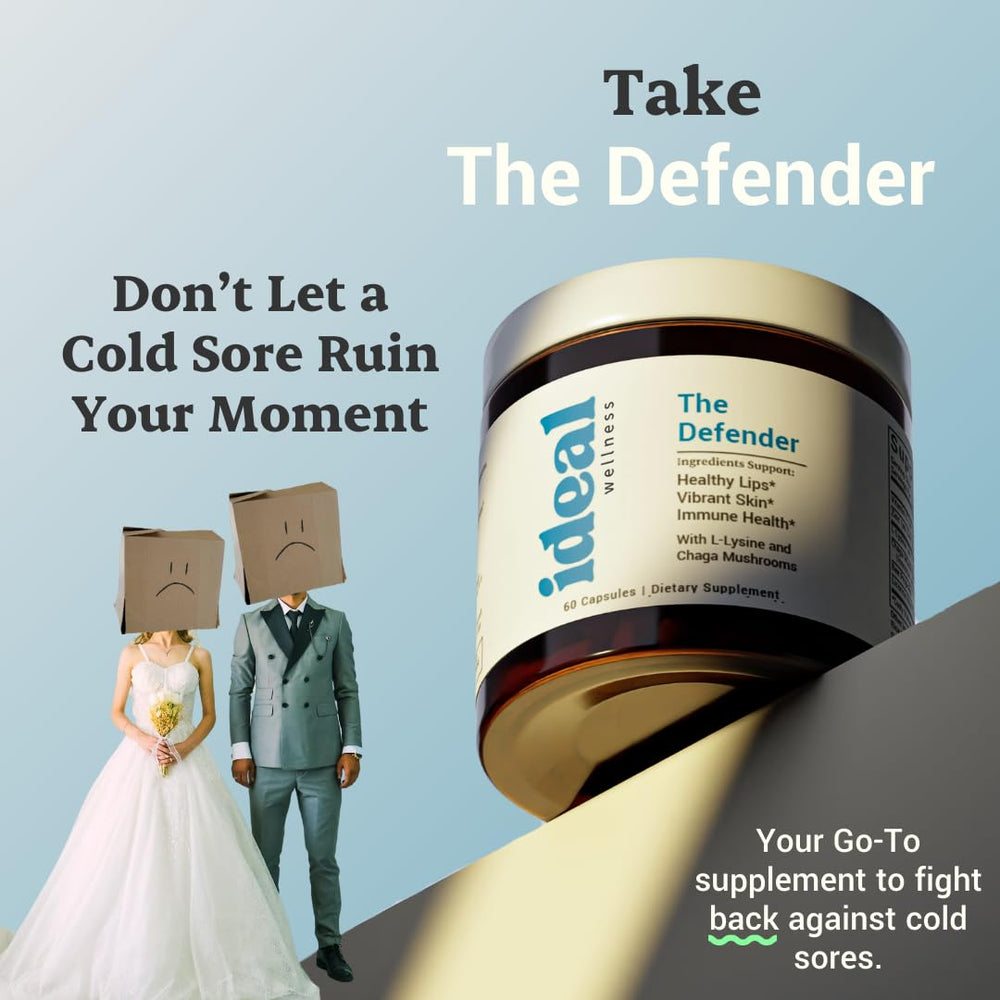 Ideal Wellness zinc and vitamin C softgels image emphasizes immune defense