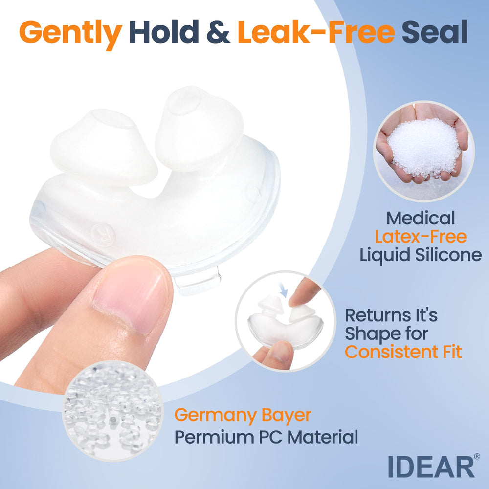 IDEAR CPAP frame delivers snug compatibility with AirFit P10 components