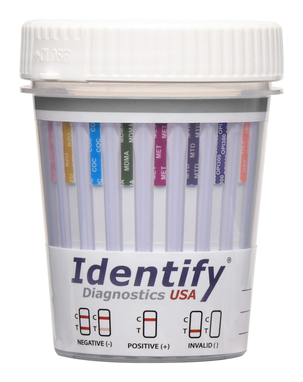 Identify Diagnostics USA drug screen cup pack for quick at-home screening results