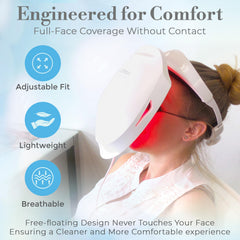 iderma neck-and-face treatment via light therapy