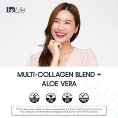 IDLife Collagen+ with Fulvic Acid visual highlighting enhanced nutrient uptake.