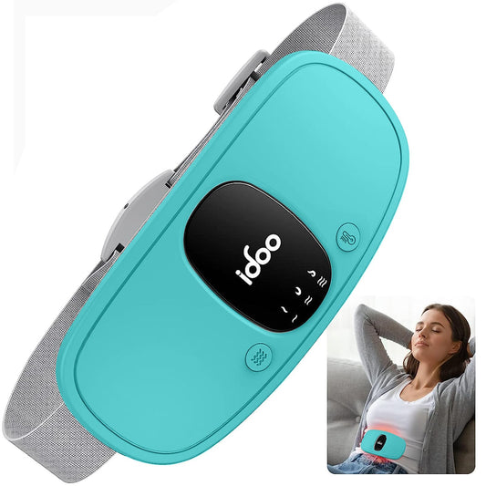 iDOO heating pad highlights graphene coverage for fast, even warmth.