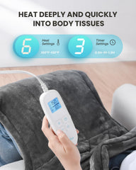Soft plush fabric delivers cozy skin contact.