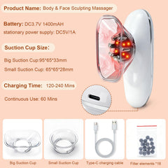 IDUNSEED microcurrent mode supports gentle skin lifting and toning.