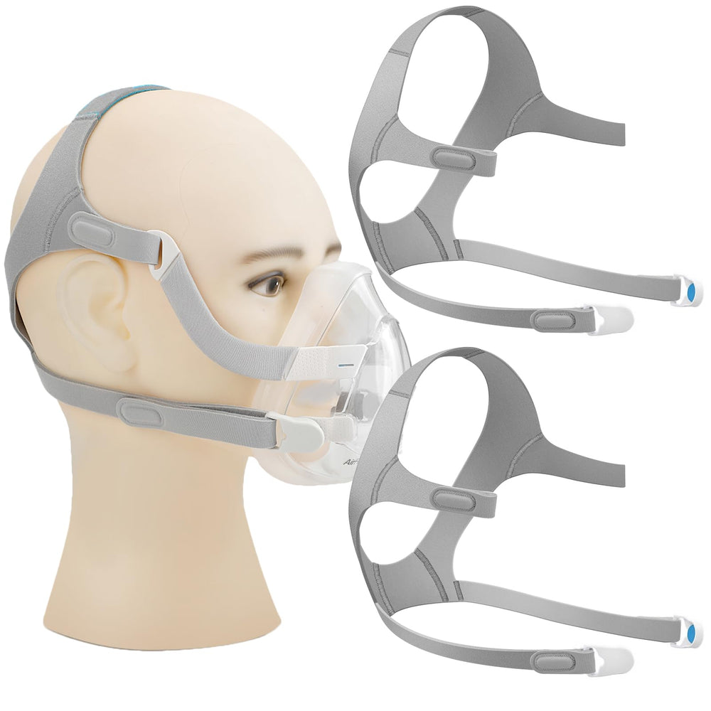 Iduola 2-pack CPAP headgear with magnetic clips for easy attachment and secure fit
