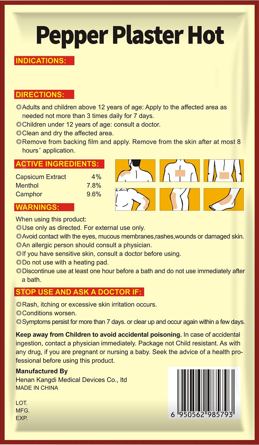 Ifory capsaicin patch easy to apply and remove with no residue.