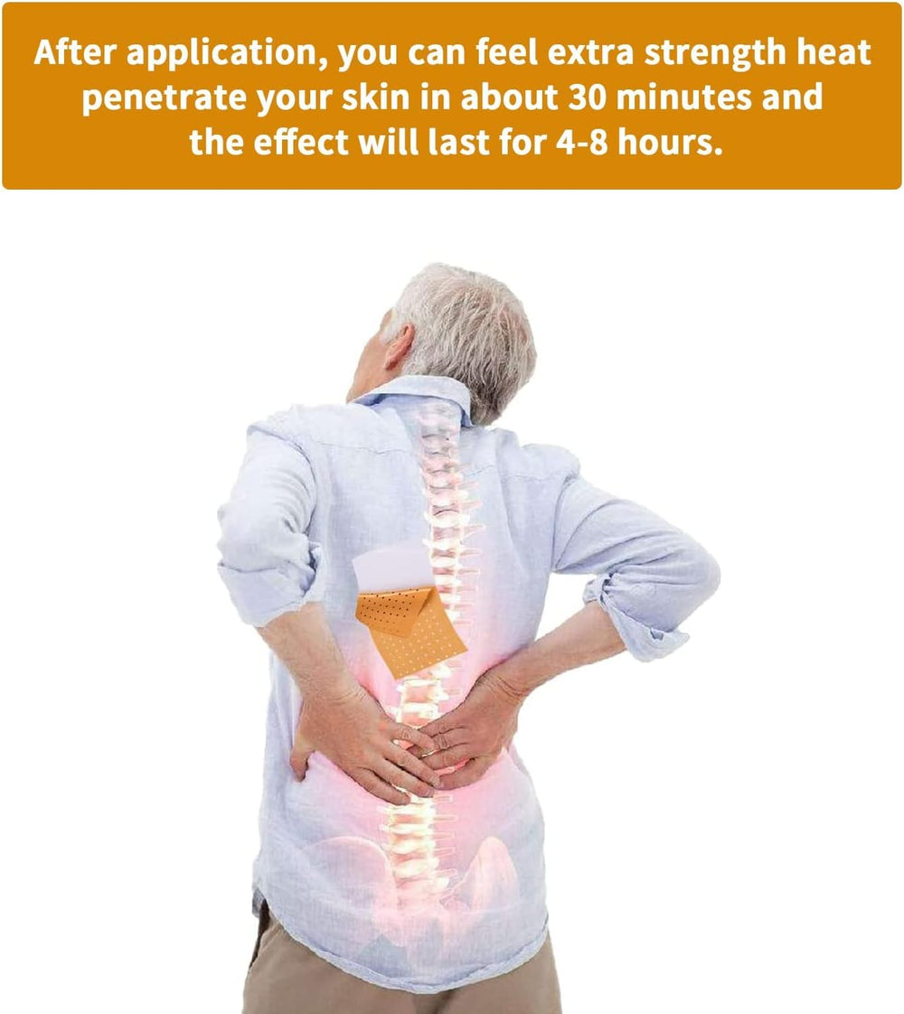 Ifory capsaicin patch flexible material stretches with you for all-day wear.
